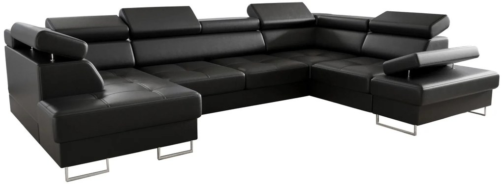 Ъглов диван Gelito Max II LTHR-Mauro-Right