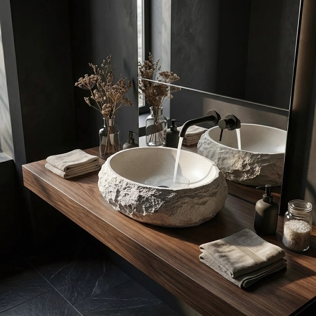 Умивалник за плот Mika Ivory