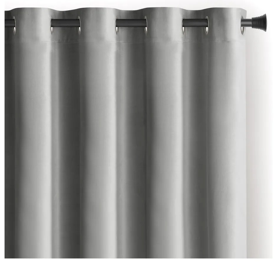 Светлосиво dimout перде 140x245 cm Eyelets – Restilo