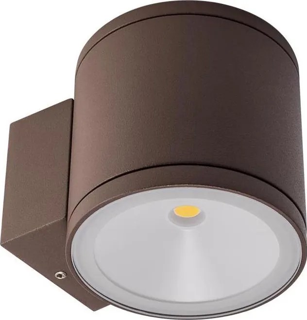 Redo 9596 - LED външно стенно осветително тяло ETA LED/6W/230V 3000K IP54 кафяво