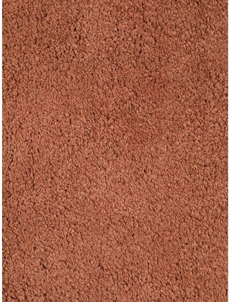 Кафяв памучен детски килим подходящ за пране/ръчно изработен 101x120 cm Snuggle Benni – Hanse Home