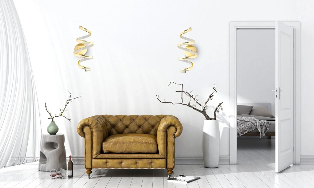 Лампа LED SPRING APP827-W GOLD