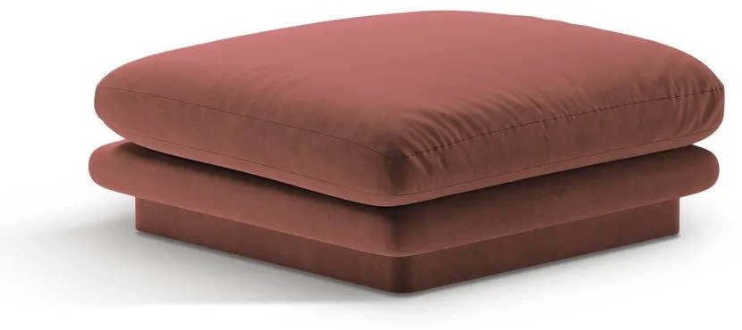 Розова кадифена табуретка Torino – Micadoni