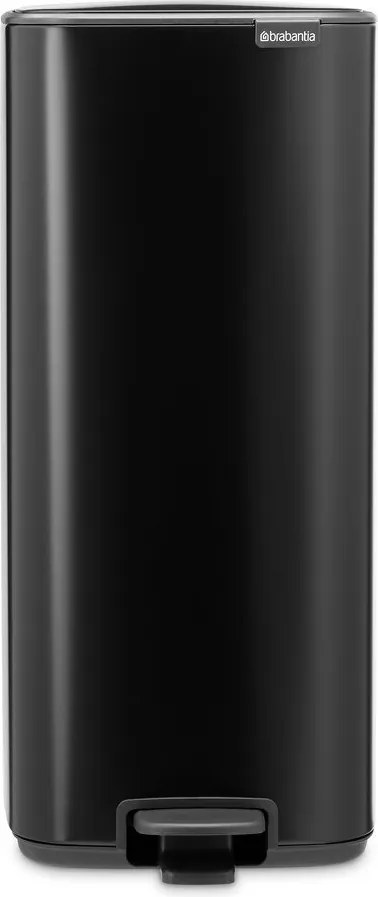 Матово черно стоманено кошче за боклук с педал 30 l Bo – Brabantia