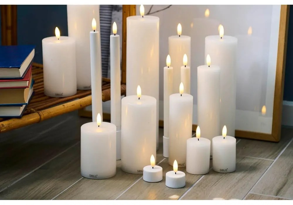 LED свещи в комплект от 2 бр. (височина 3 cm) Sille Exclusive – Sirius