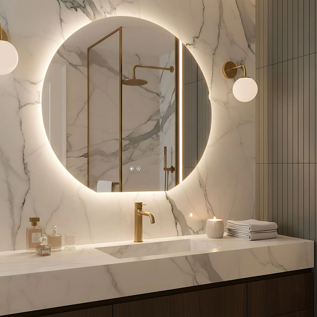 Огледало LED 90cm Fabio