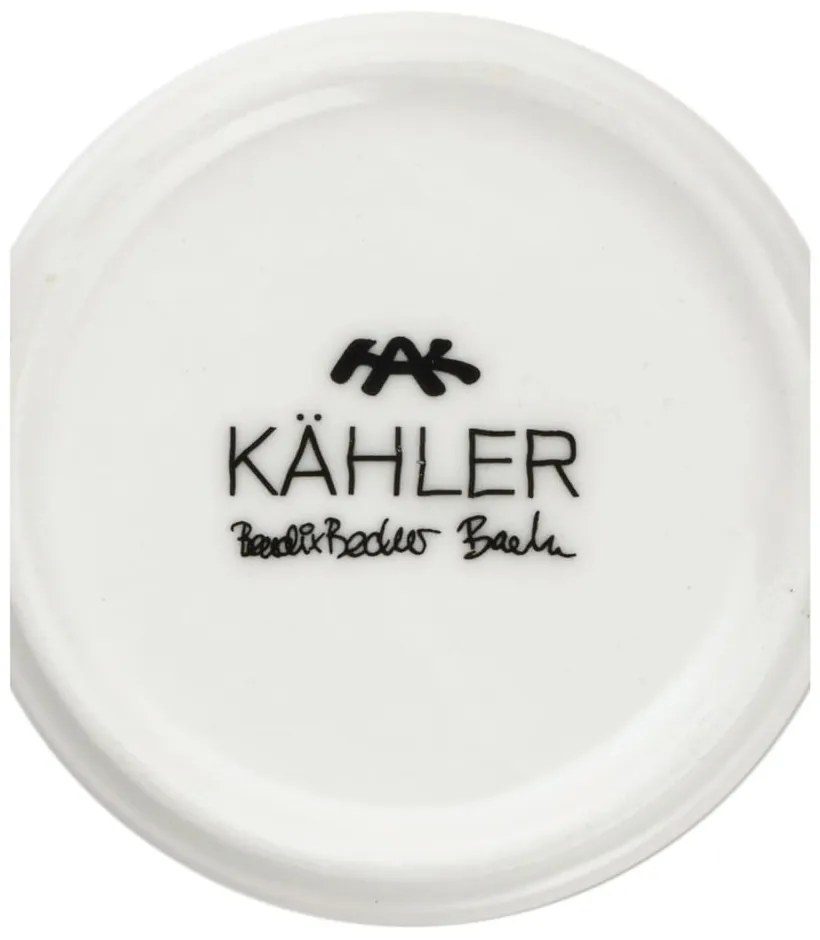 Порцеланов свещник в златист цвят, височина 19 cm Nobili - Kähler Design