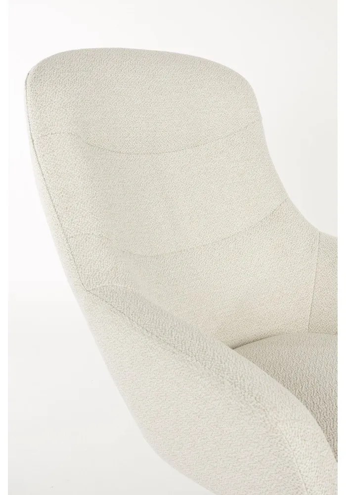 Бяло кресло Yuki – White Label