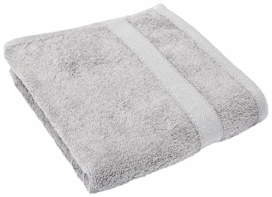 Светлосива хавлиена кърпа , 50 x 100 cm - Tiseco Home Studio