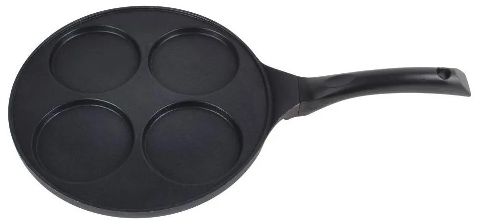 Тиган за палачинки KITCHISIMO 26 см, черен