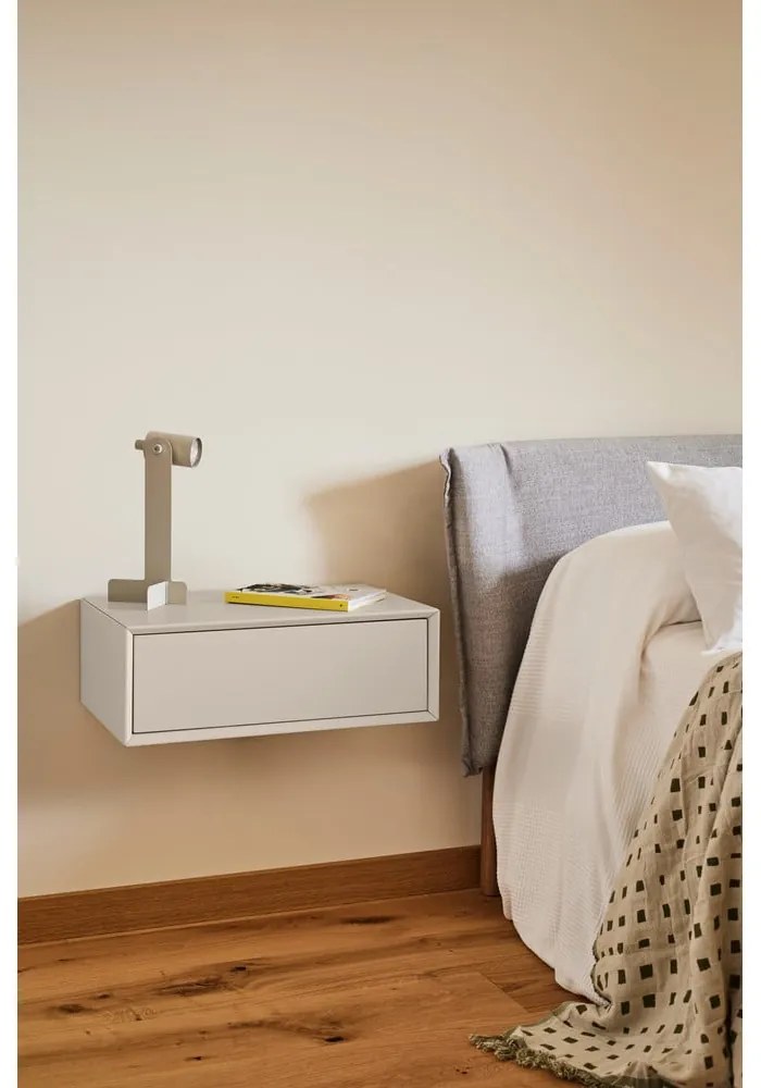 Черно висящо нощно шкафче Platt – Teulat