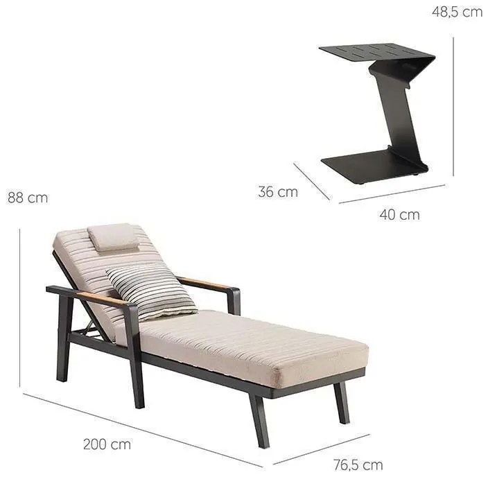 Сет Emoti Sunlounger Set