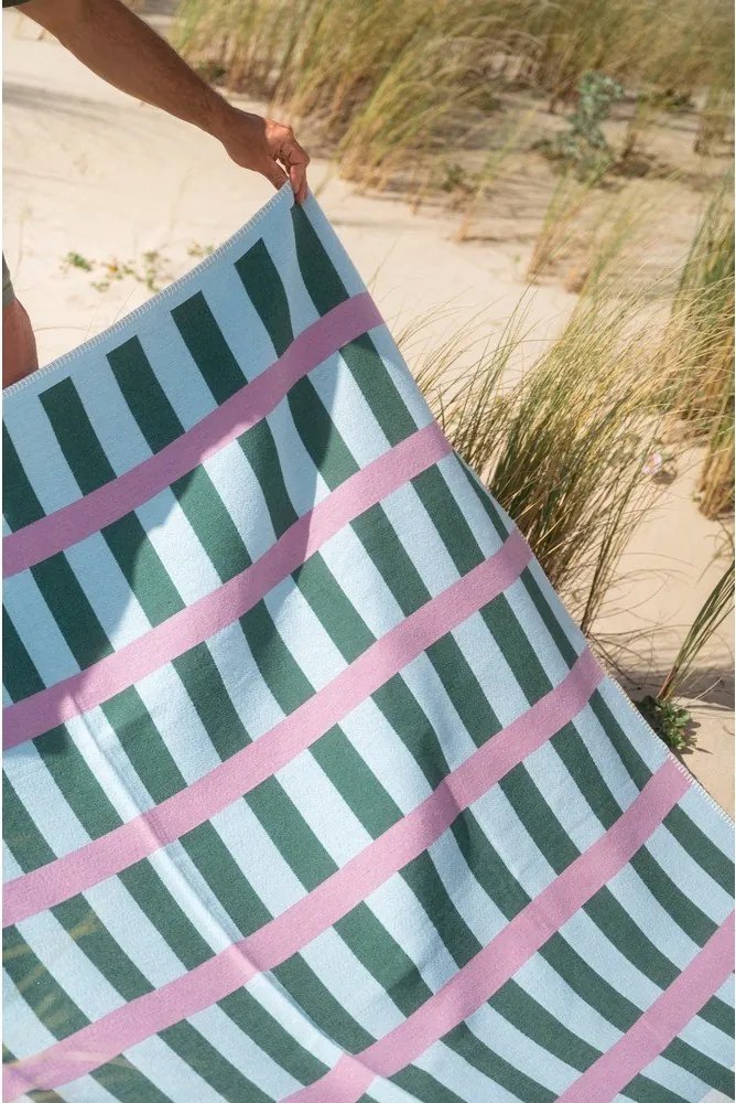 Зелено/розово одеяло 160x200 cm Onu – noo.ma