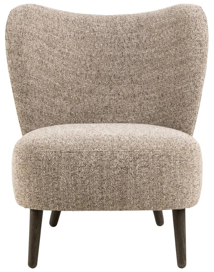 Бежово кресло от букле Elmont – Actona