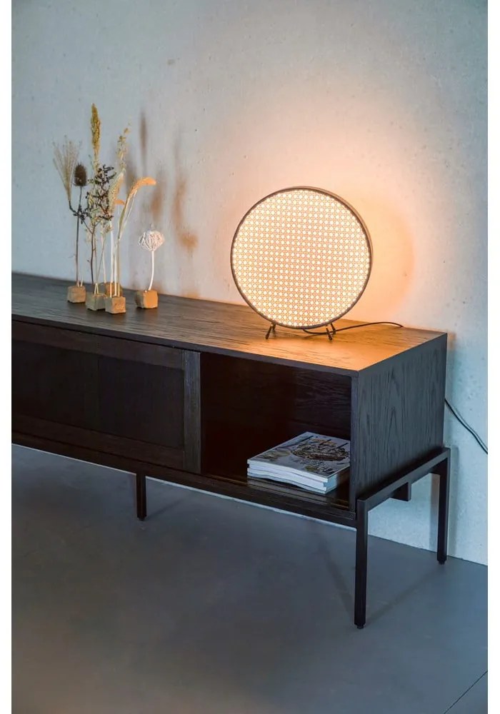 Бежова и черна настолна лампа Sien - Zuiver