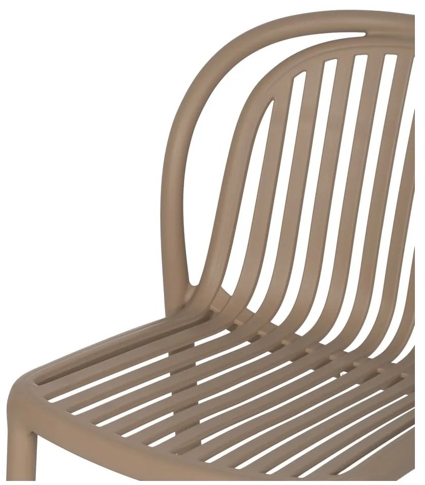 Бежов пластмасов трапезен стол Alia – Ixia