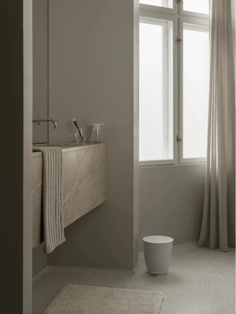 Кремав килим за баня 70x140 cm Tuufa – Blomus