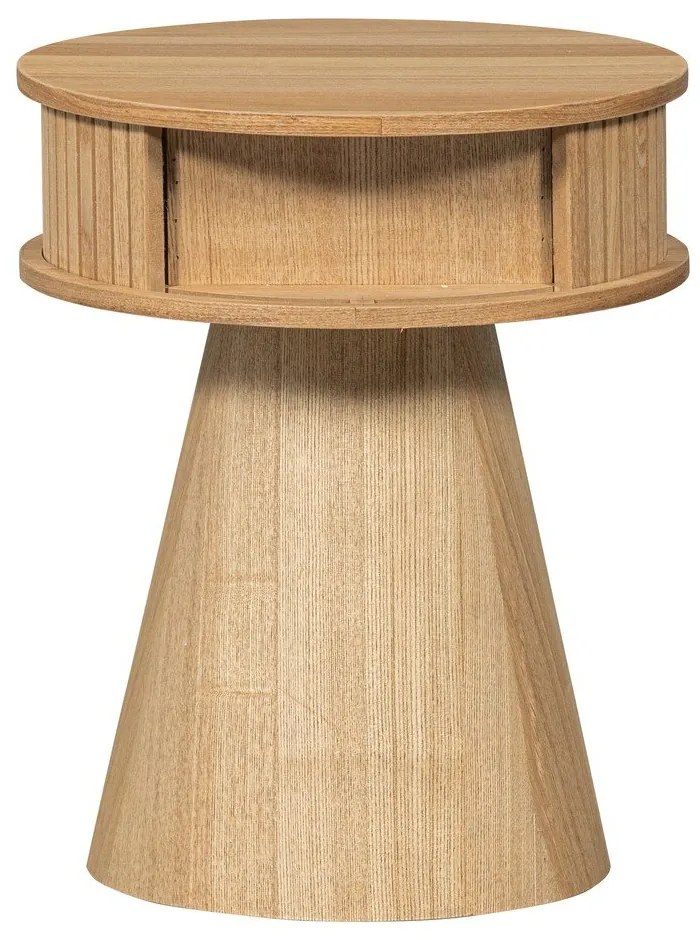 Нощно шкафче от декор от бор в естествен цвят Karri – WOOOD