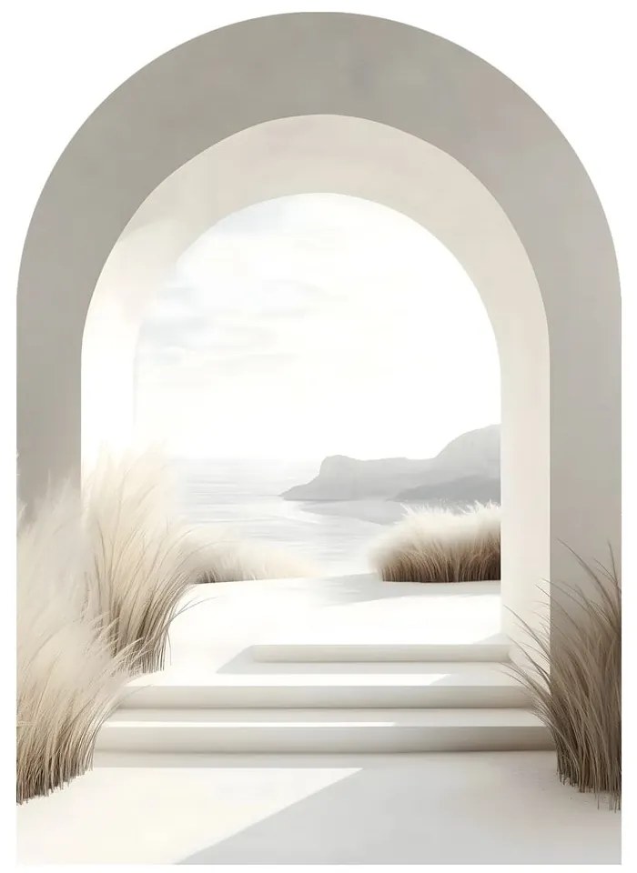 Картина върху стъкло 70x100 cm Pulau – Styler