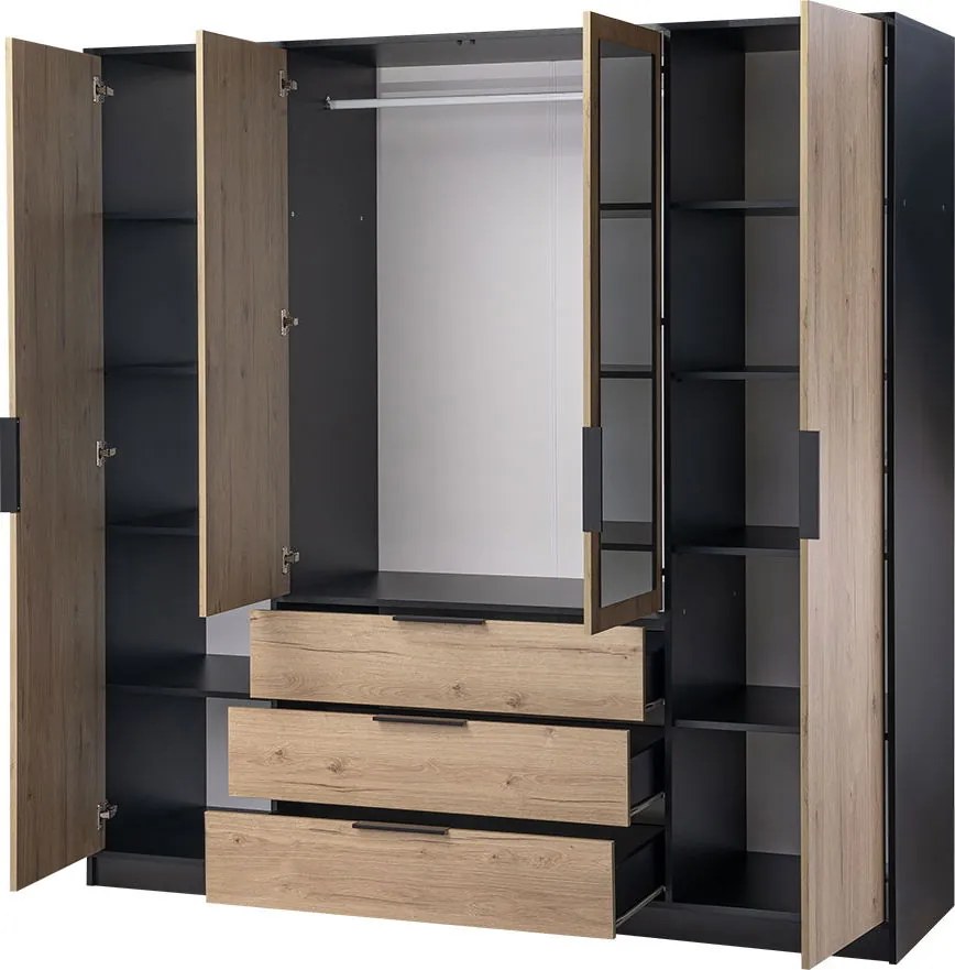 Гардероб 4-врата Lati D4