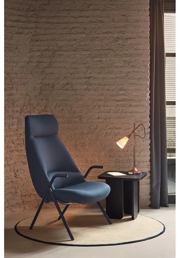 Тъмносиньо кресло , височина 114 cm Dins - Teulat