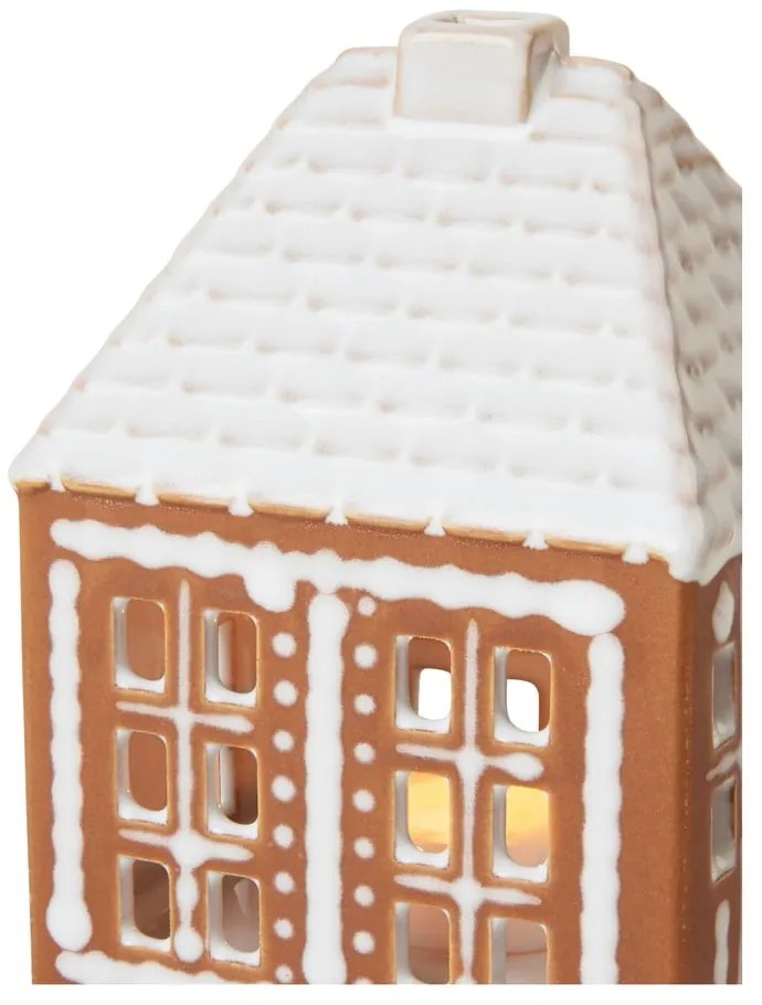 Керамичен свещник за чаена свещ Gingerbread Lighthouse – Kähler Design