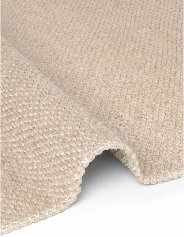 Бежов ръчно изработен вълнен килим 160x230 cm Lyon Beans – Elle Decoration