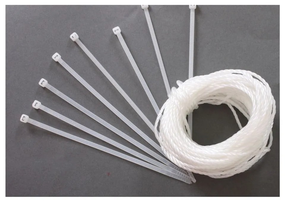 Бял пластмасов параван за балкон 500x90 cm - Garden Pleasure