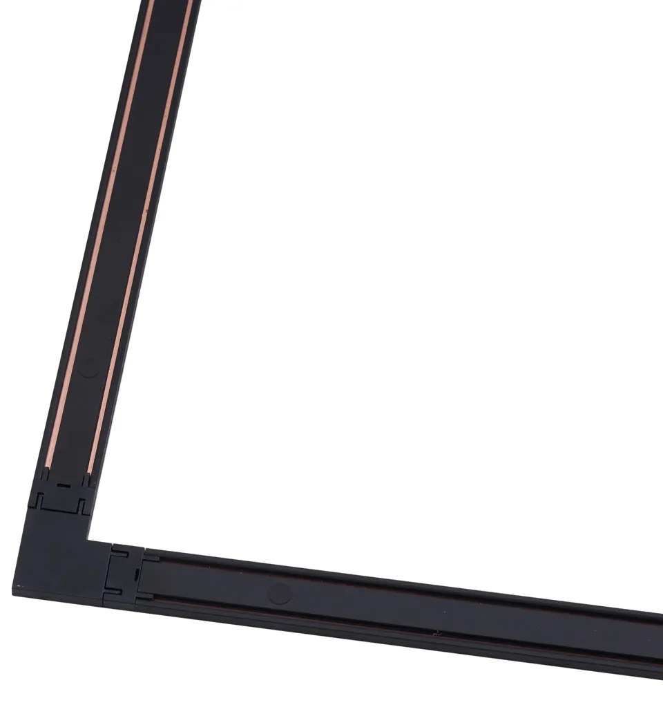 Модерна релсова система за осветление черна 1-фазова 600 см - Magnetic