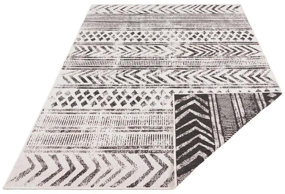 Черно-кремав килим за открито , 160 x 230 cm Biri - NORTHRUGS