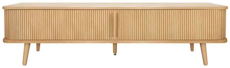 Маса за телевизор от декор от дъб в естествен цвят 178x50x40 cm Rove – Woodman