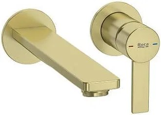 Смесител за вграждане за умивалник, Targa, brushed brass