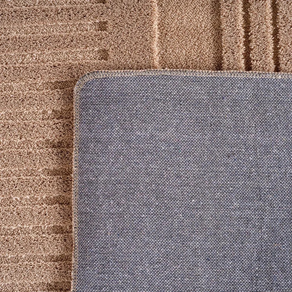 Светлокафява пътека подходяща за пране 80x250 cm Pompei 1612 – Ayyildiz Carpets