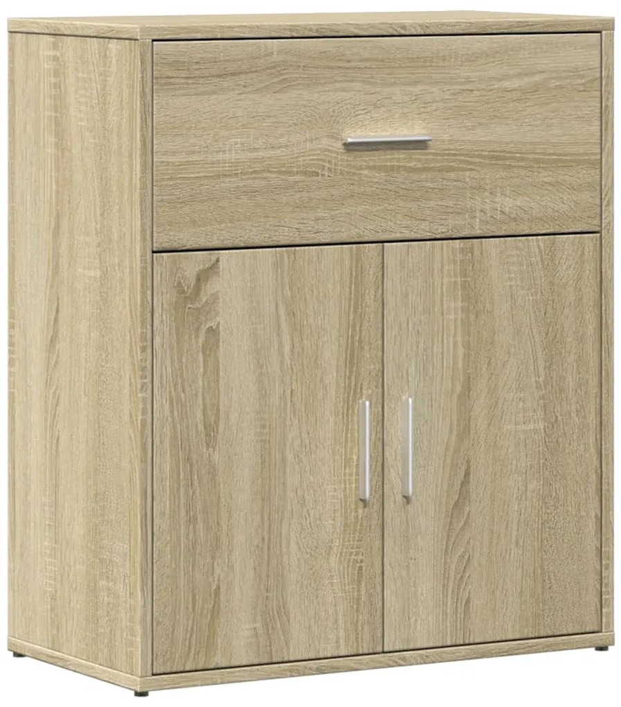 840466 vidaXL Сайдборд, дъб сонома, 60x31x70 см, инженерно дърво