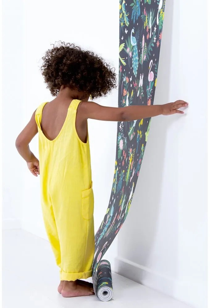 Детски тапет 10 м x 50 см Birds Carnival - Lilipinso