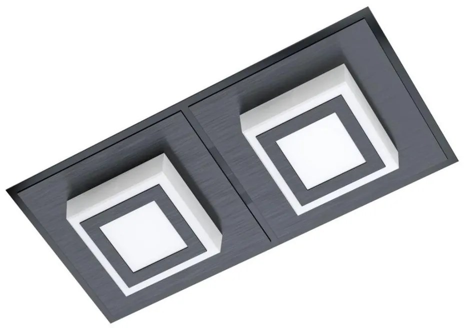 Eglo 99362 - LED таванно осветително тяло MASIANO 2xLED/3,3W/230V