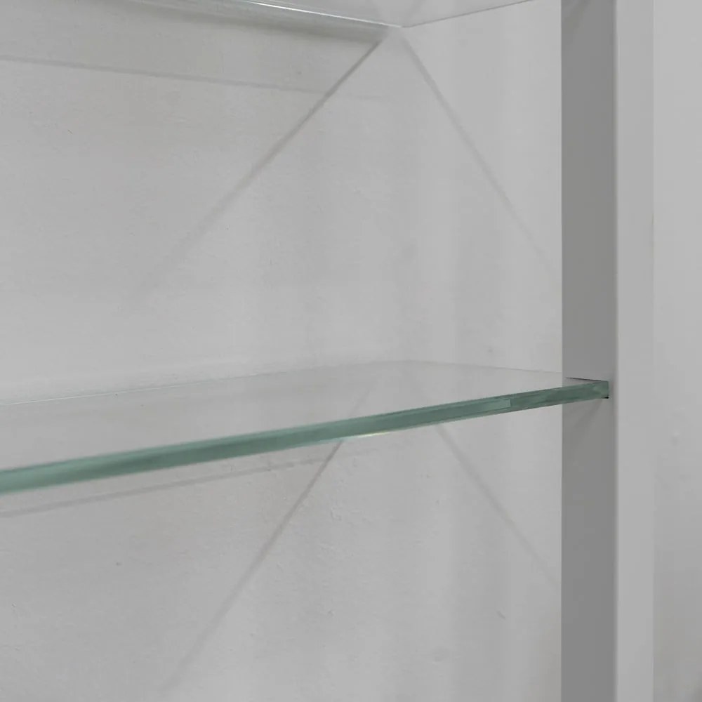 Бял метален рафт 46 cm Cubic - Spinder Design