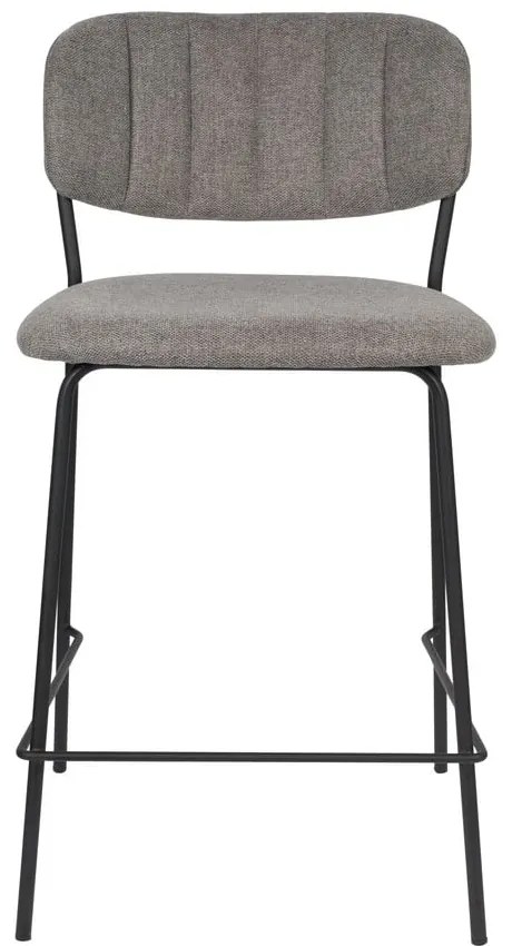 Сиви бар столове в комплект от 2 броя 89 см Jolien - White Label