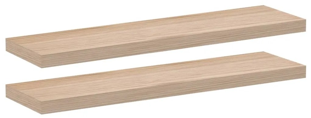 4010695 vidaXL Рафтове за стена, 2 бр, 90x23,5x4 см, инженерна дървесина
