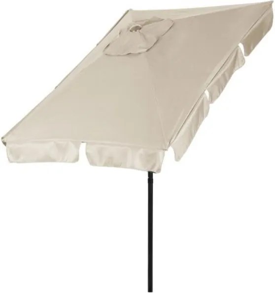 Елегантен градински чадър с регулируем наклон 200x130 cm
