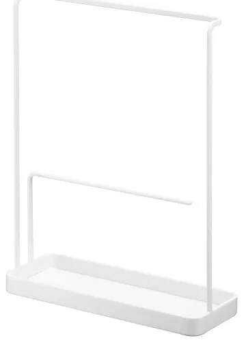 Бяла поставка за очила и бижута Tower - YAMAZAKI