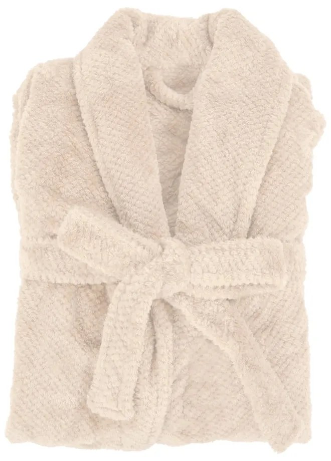 Хавлия от микроплюш в цвят слонова кост размер S/M Pippa – Tiseco Home Studio