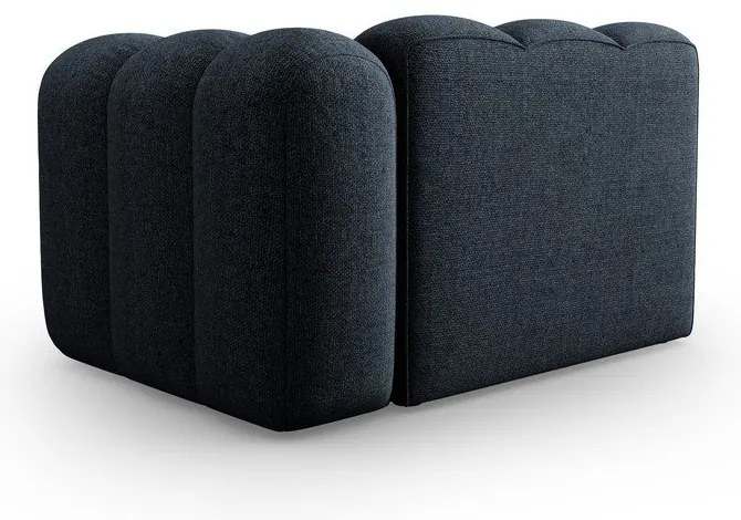 Син модулен диван (десен ъгъл) Lupine – Micadoni Home