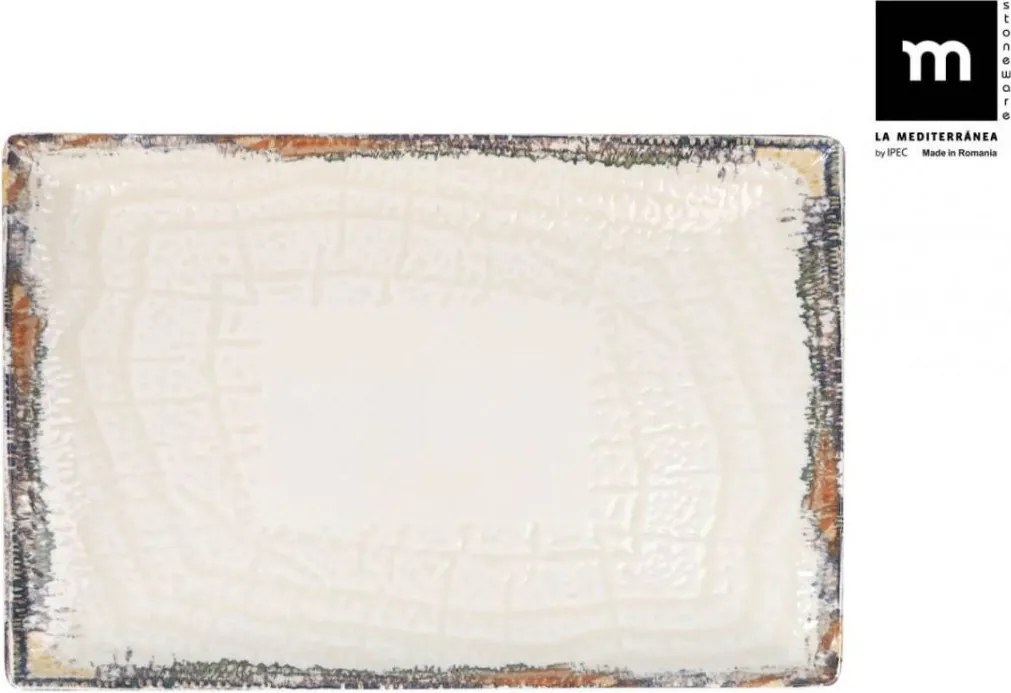 Плато LA MEDITERRANEA Albus, Порцелан - 20x13 cm