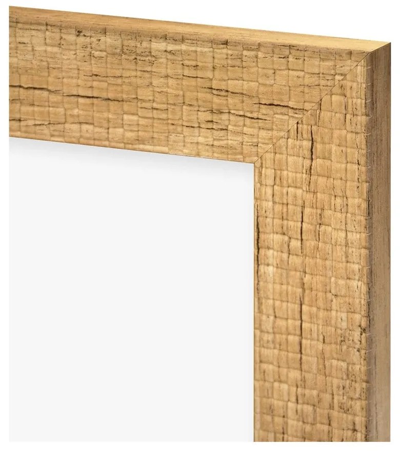 Пластмасова рамка за стена в естествен цвят 38x48 cm