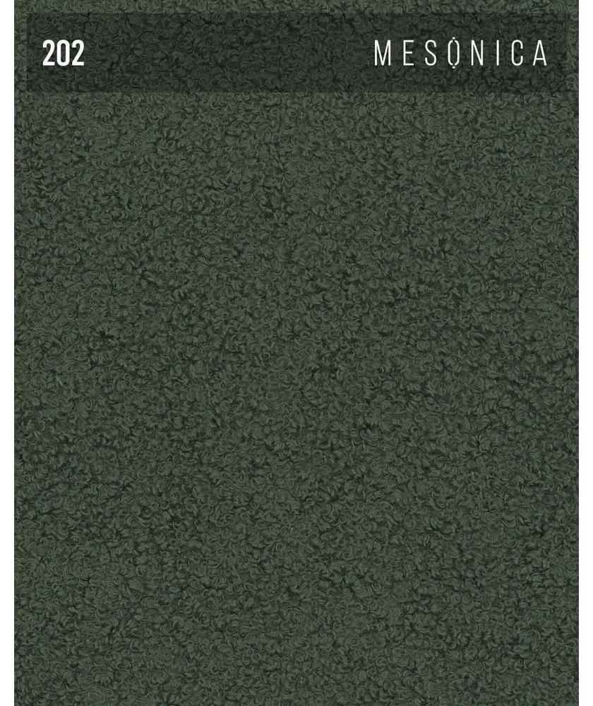 Зелен диван от букле 212 cm Feiro - MESONICA
