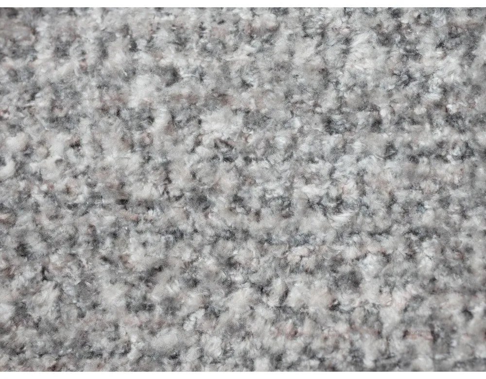 Светлосиво двойно тапицирано легло с включена подматрачна рамка 140x200 cm Makana – Makamii