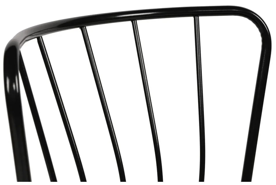 Черни метални трапезни столове в комплект от 2 броя Yildiz - Kalune Design