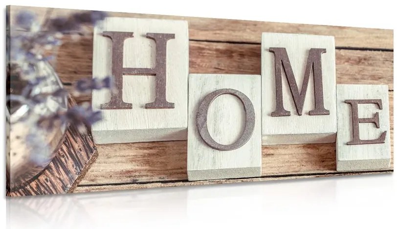 Картина на платно – Буквички Home