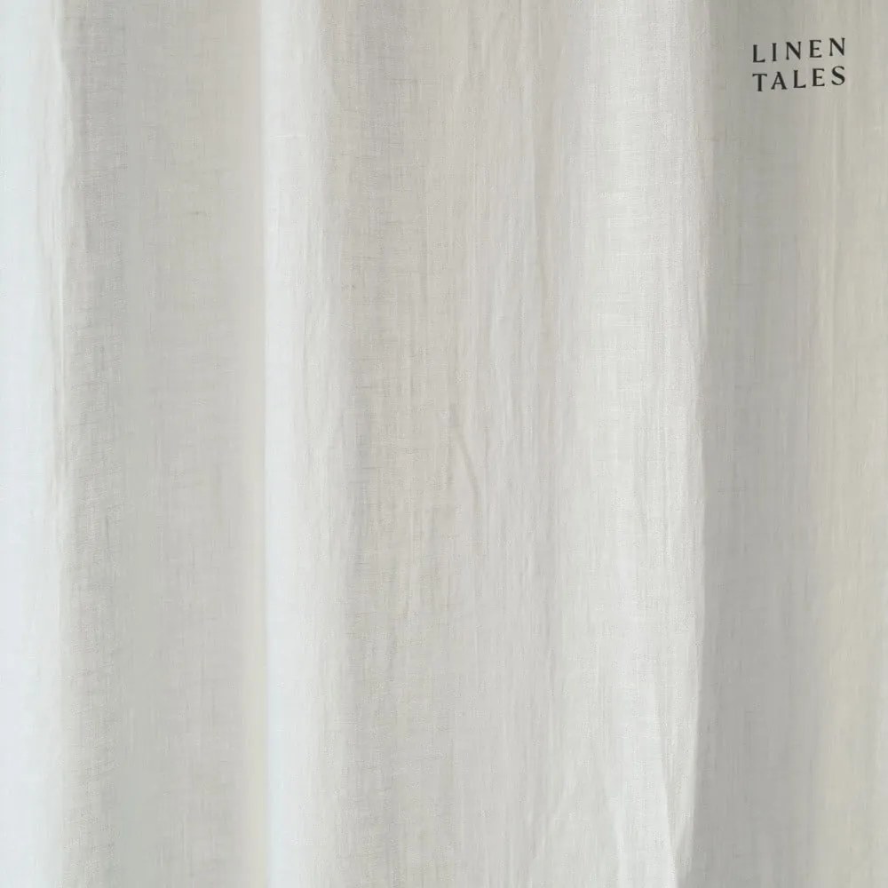 Бяла завеса 130x170 cm Daytime - Linen Tales